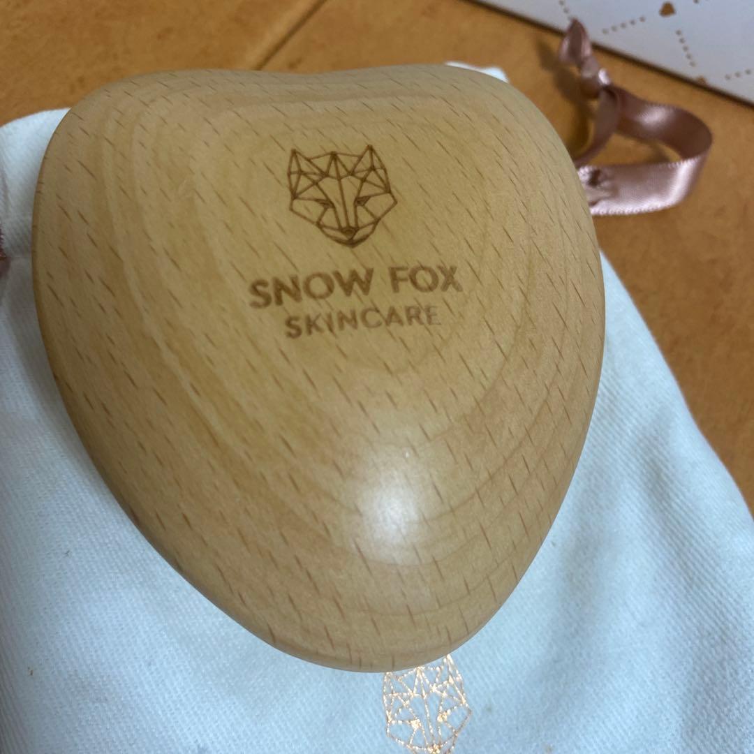  FOX 木製ハート型ヘアブラシ（カッサブラシ）