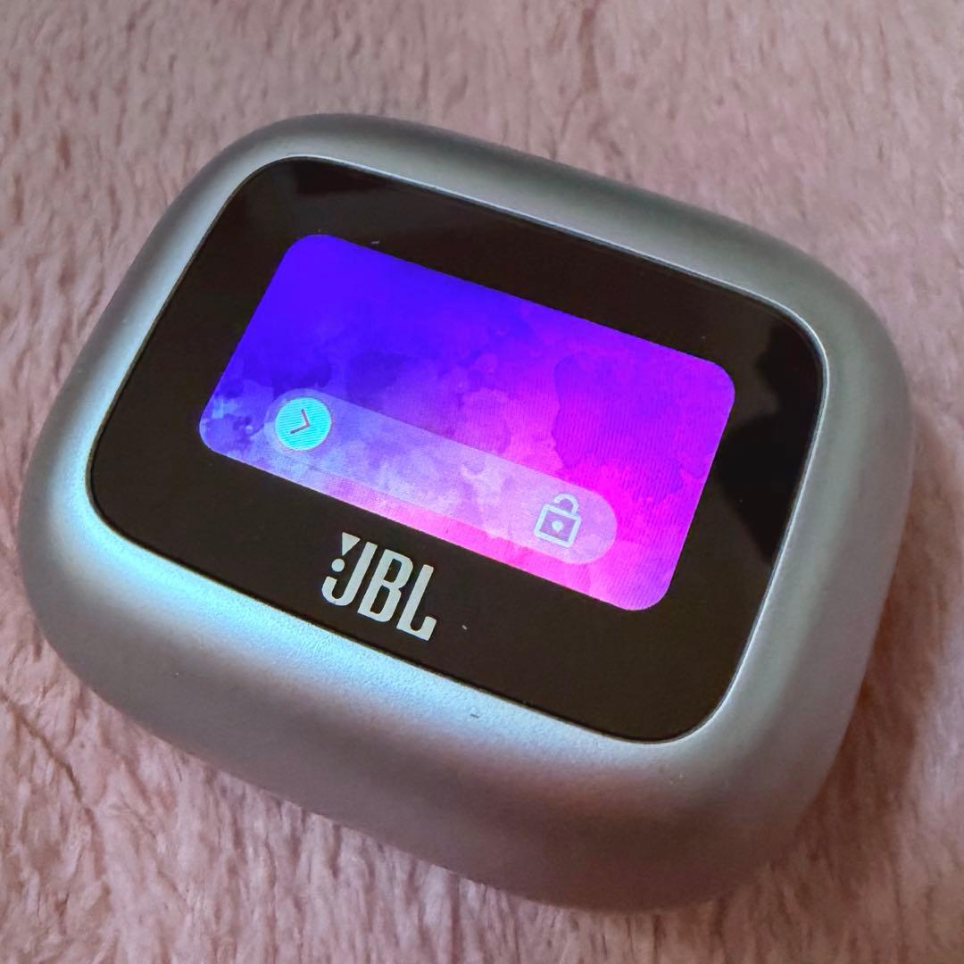 JBL LIVE BEAM 3 シルバー ワイヤレスイヤホン 極美品