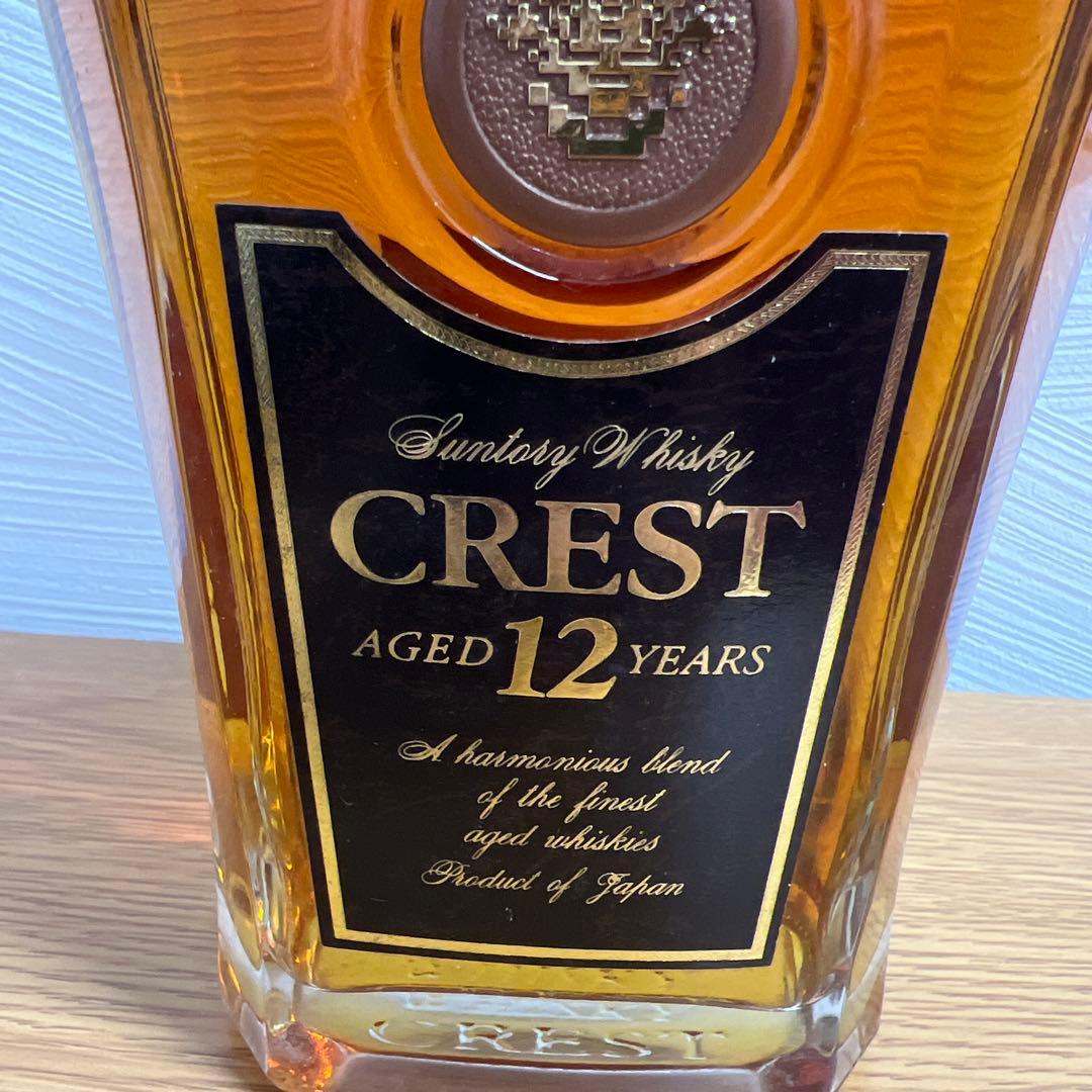 サントリー CREST 12年ウイスキー