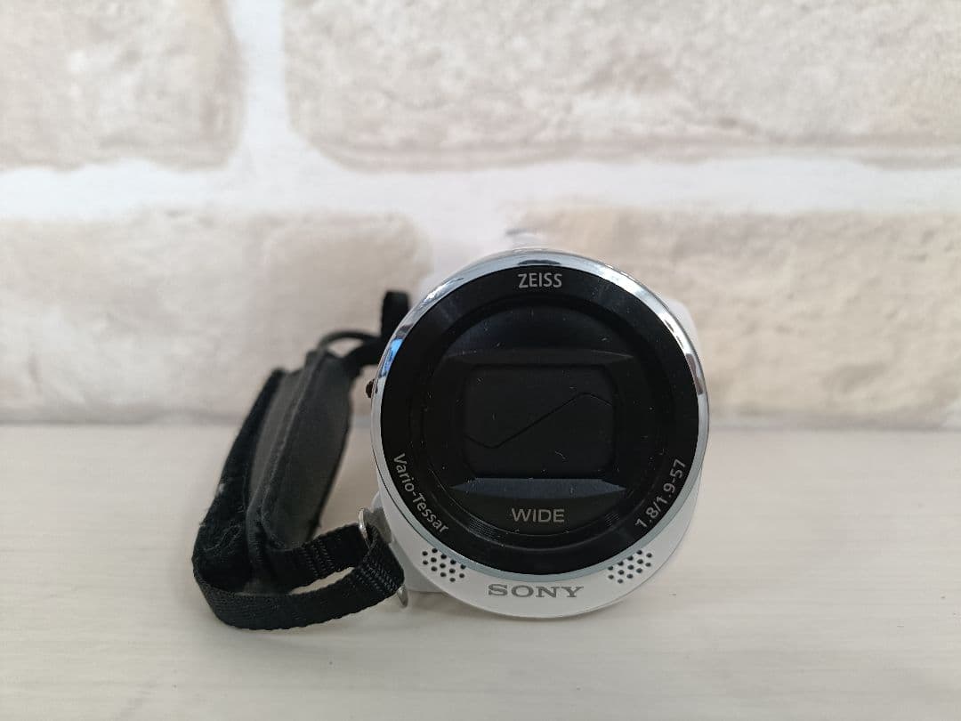 【美品♪】SONY HDR-CX470ビデオカメラ ホワイト