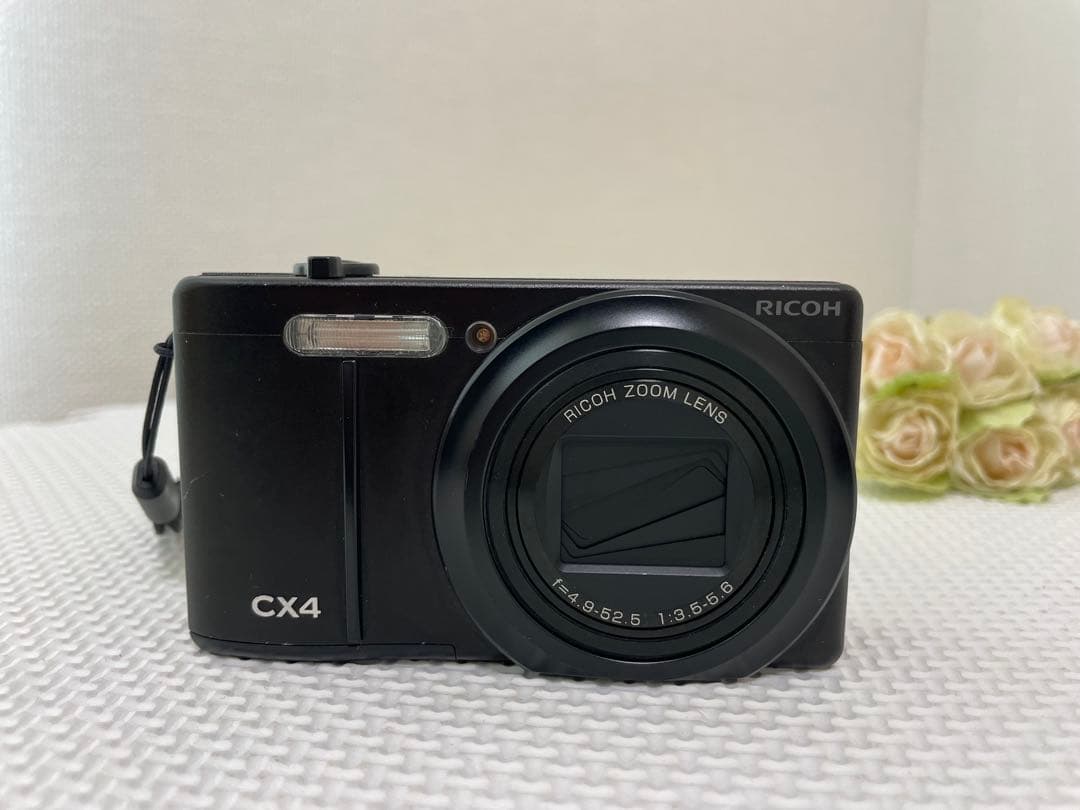 ★RICOH CX4 コンパクトデジタルカメラ ブラック