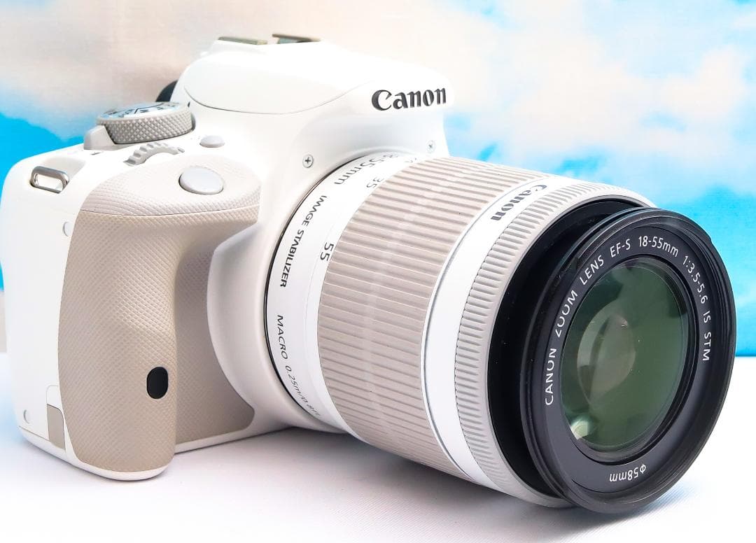 美品⭐️Canon kiss x7⭐️超小型⭐️希少ホワイト⭐️スマホに転送♪