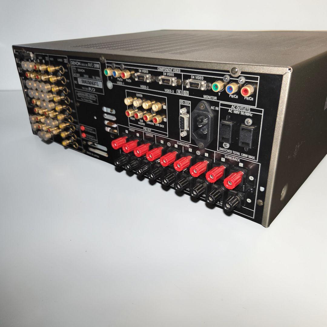 【極美品】DENON AVC-3890 AVアンプ マイク付属
