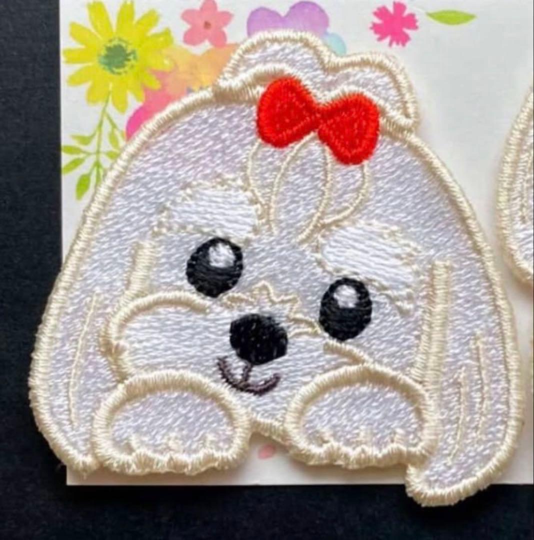 マルチーズワッペン、ヨーキーワッペン