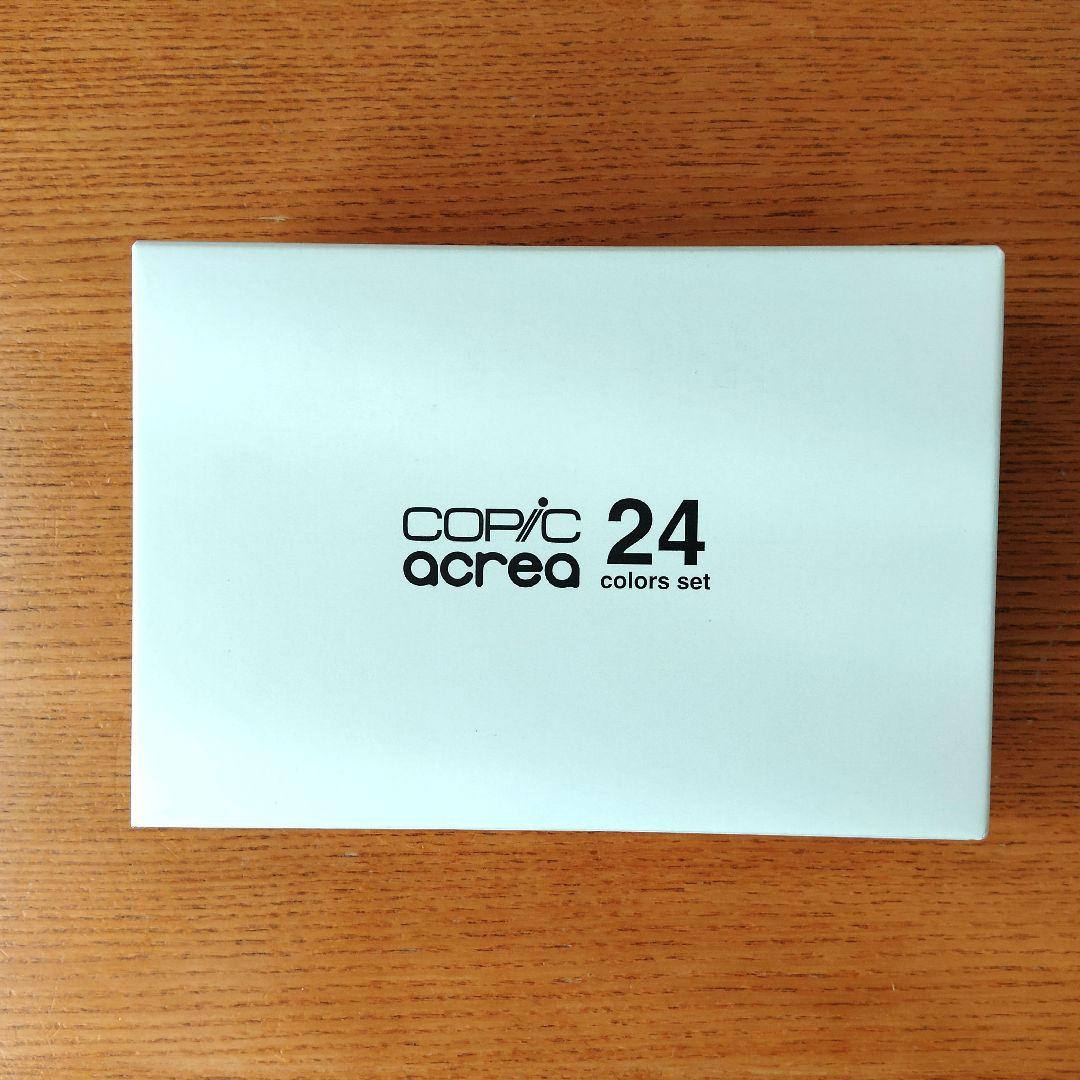 【未開封】コピック アクレア 24色セット コースター付 copic acrea