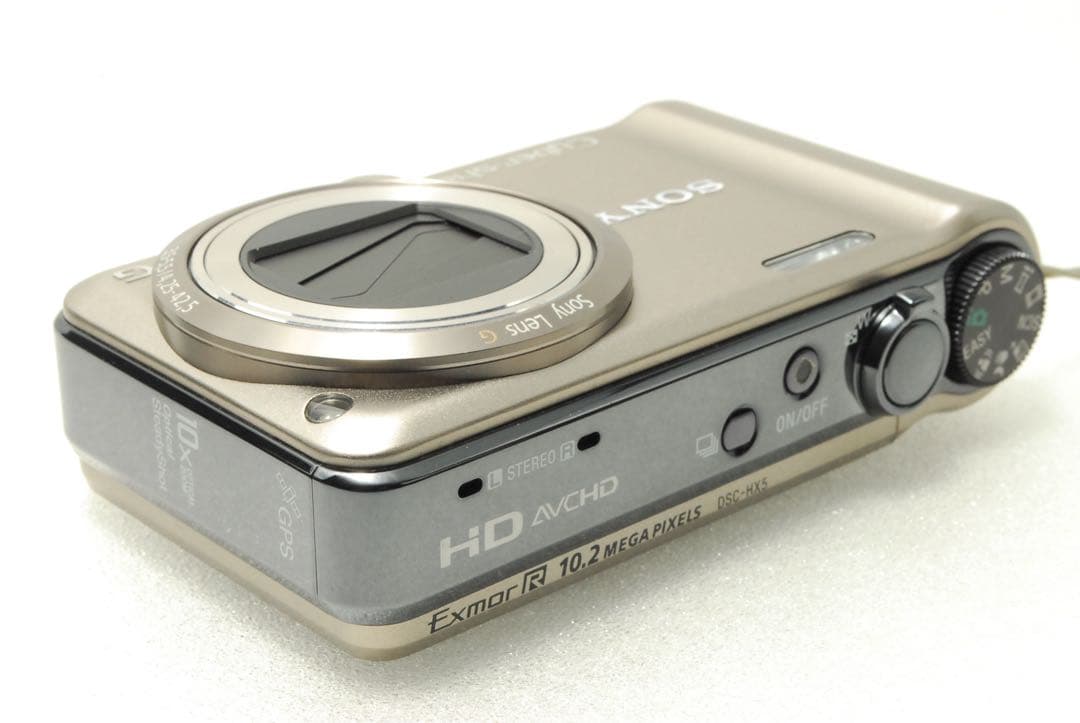 【期間限定値下】SONY DSC-HX5V❤️スマホ転送 動作確認済 ゴールド