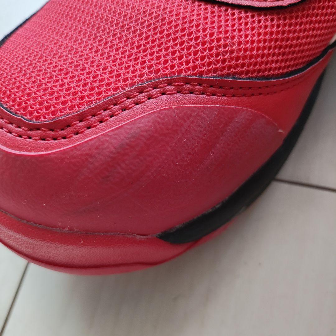 ASICS ボアシステム安全靴 レッド