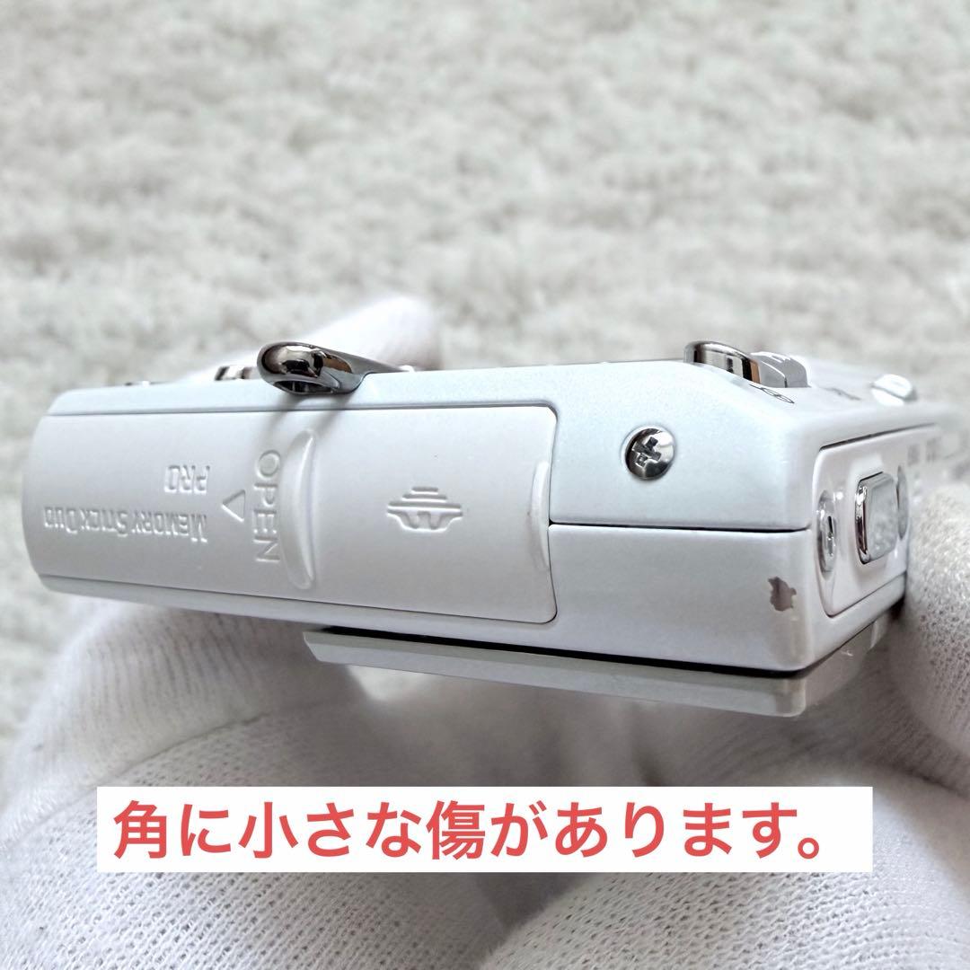 美品【動作品】SONY ソニー Cyber-shot DSC-T10 ホワイト