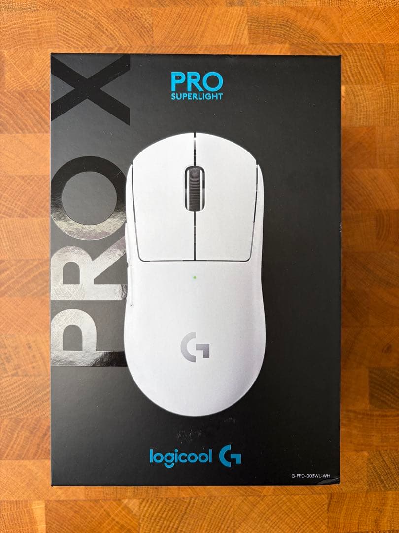 Logicool G PRO X SUPERLIGHT 白 ほぼ未使用