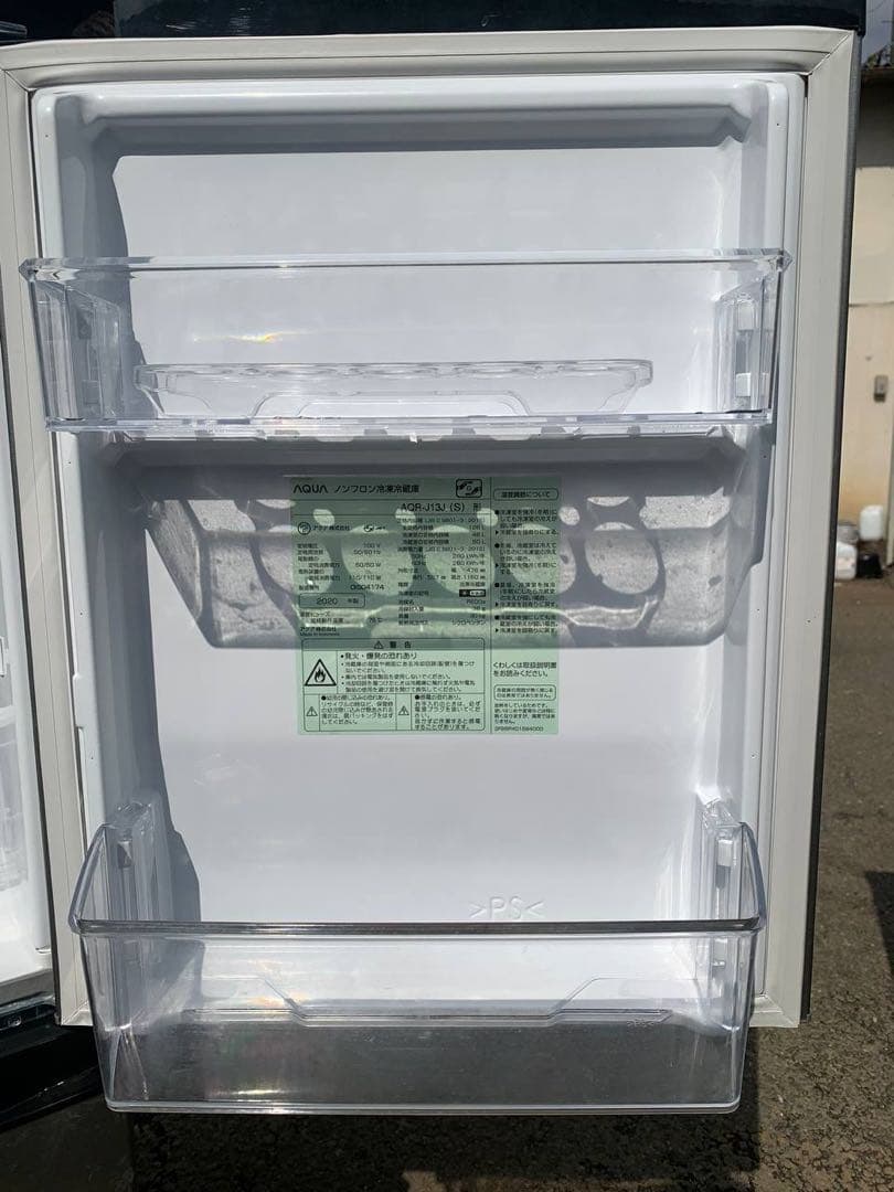 ✅AQUAノンフロン冷凍冷蔵庫✅ ✅AQR-J13J✅送料設置無料