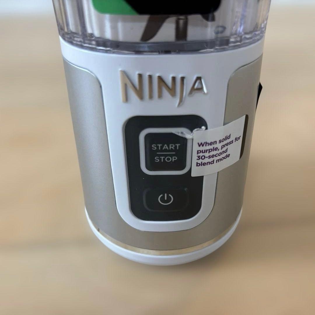 NINJA コードレスミキサー　シルバー [箱、説明書なし]