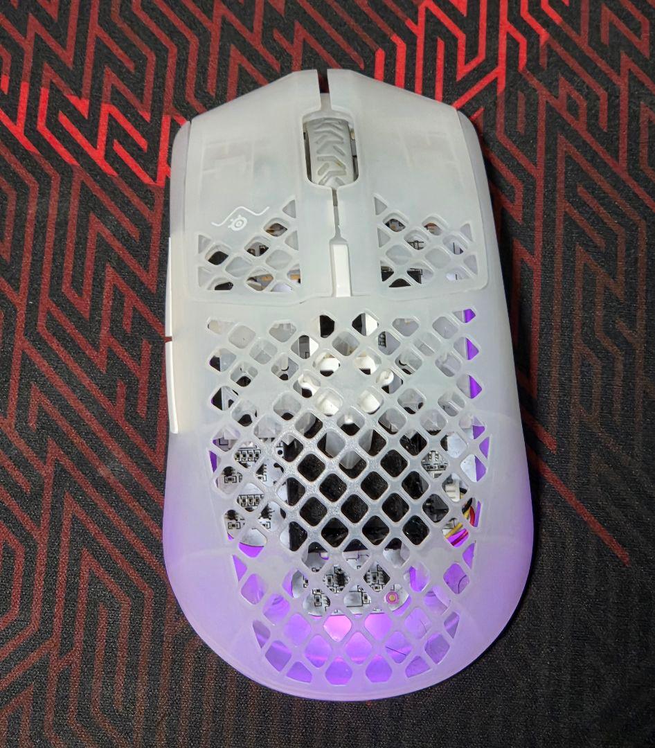 マウス・トラックボール SteelSeries Aerox 3 Wireless Ghost