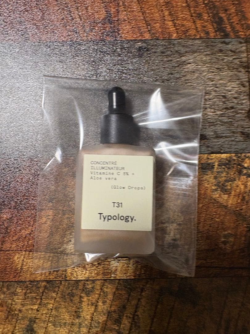 【新品】 Typology Glow Drops T31