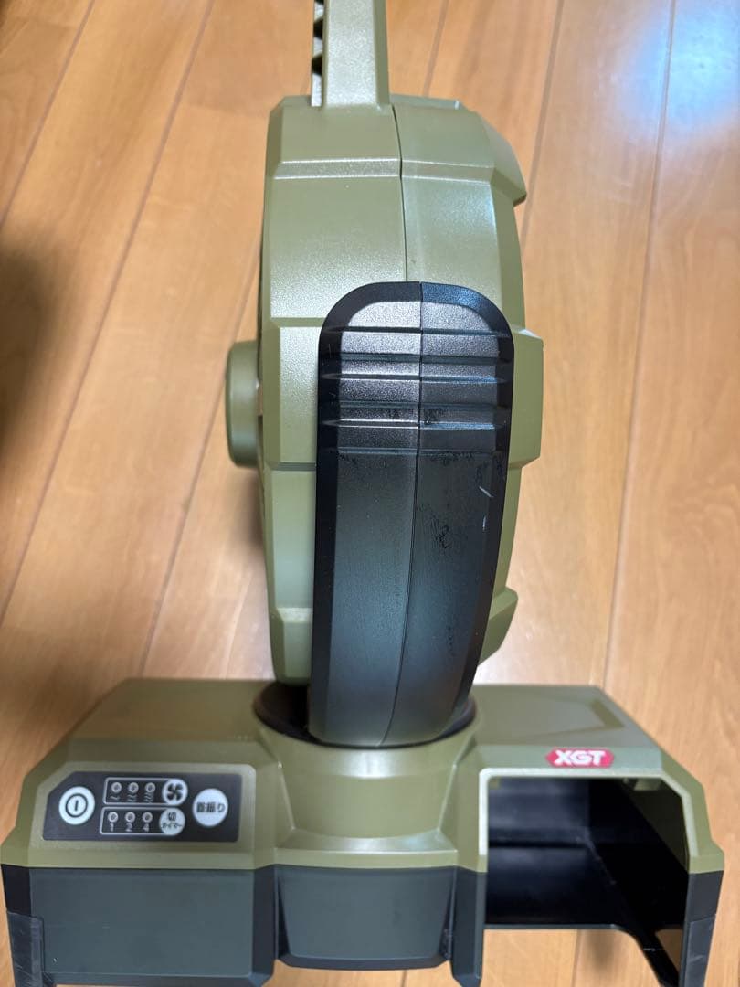 （中古）Makita CF001G充電式ファン オリーブ　　40Vmax 扇風機