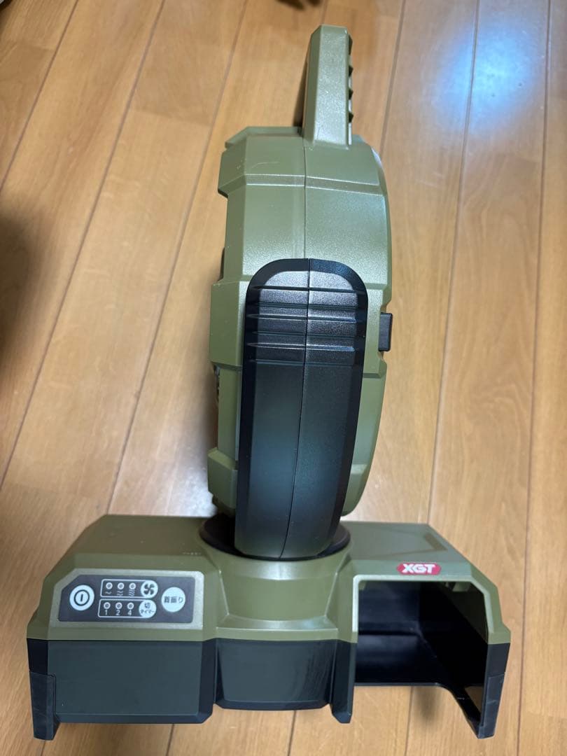 （中古）Makita CF001G充電式ファン オリーブ　　40Vmax 扇風機