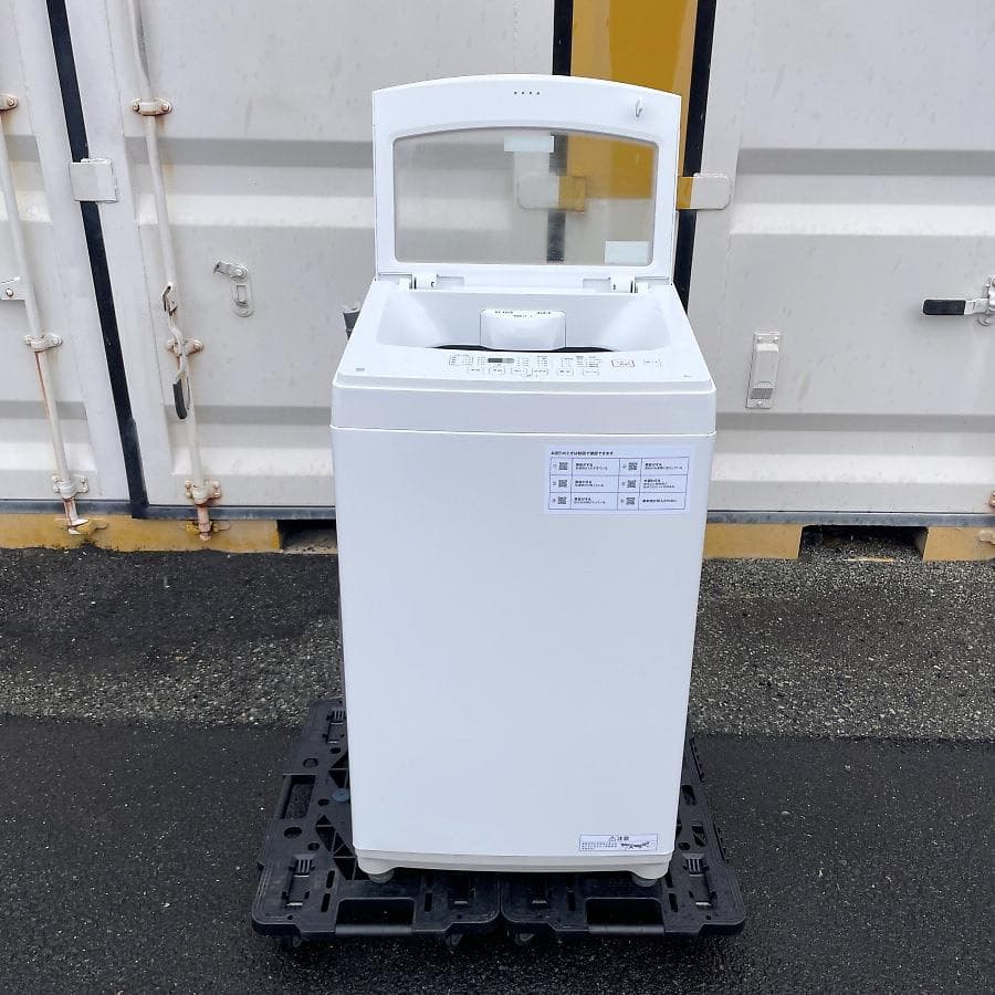 2022年製■ニトリ 洗濯機 6.0kg NTR60 ガラス扉