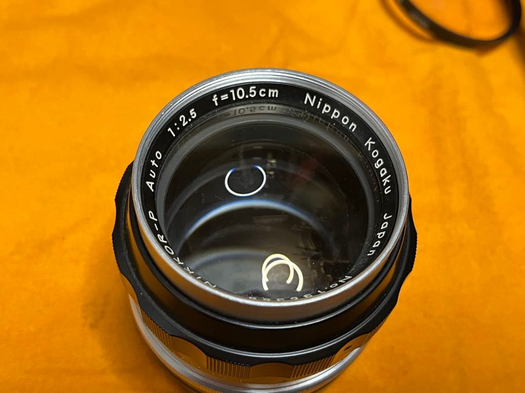 NikomatレンズNikkor-P Auto 1:2.8 f=10.5cm