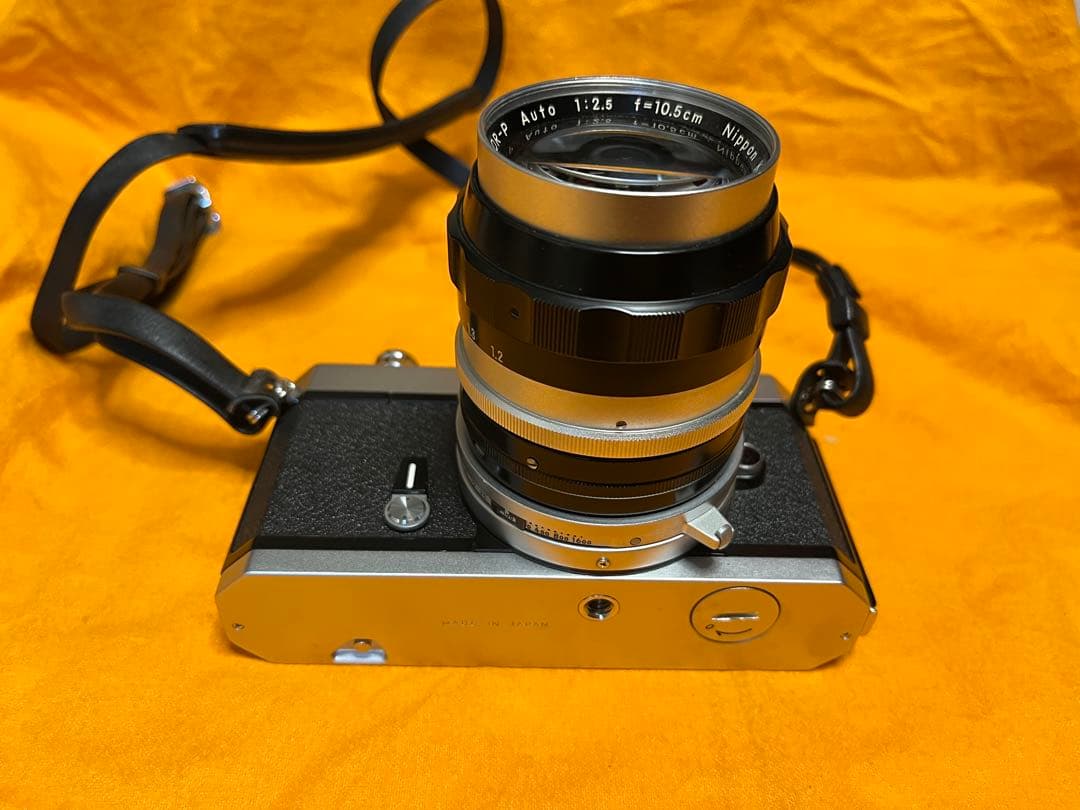 NikomatレンズNikkor-P Auto 1:2.8 f=10.5cm