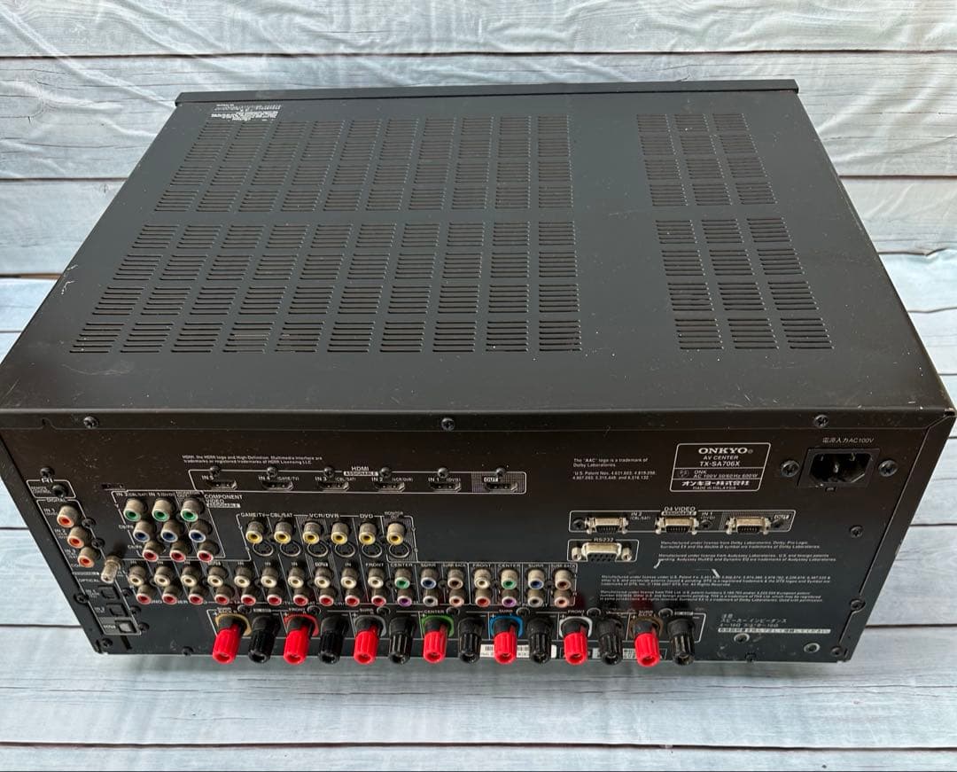 ONKYO AVアンプ TX-SA706X(H4)
