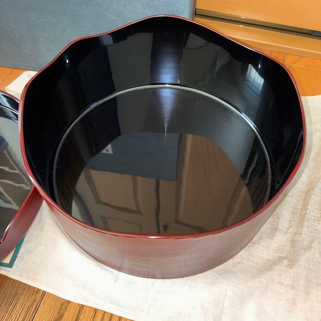 輪島塗　茶道具　千歳盆　未使用