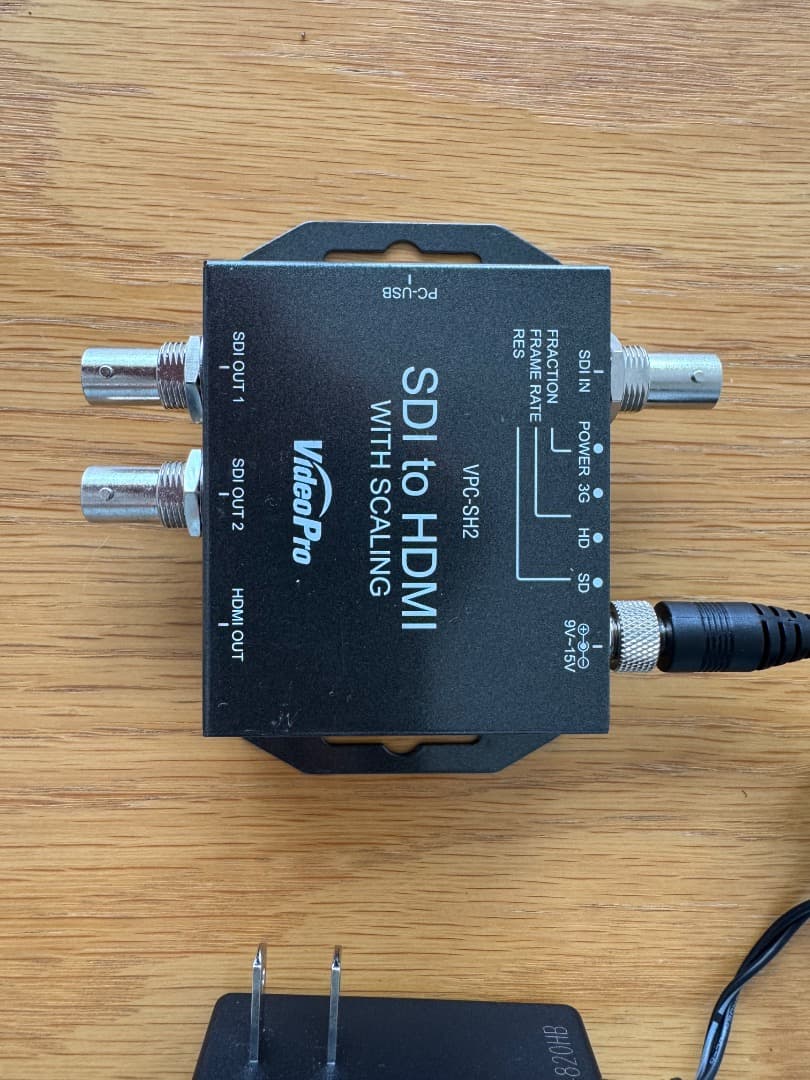 VideoPro SDI to HDMI コンバーター VPC-SH2