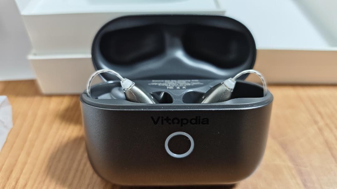 VITOPDIA 集音器 充電式 耳かけ型 おまけ付き