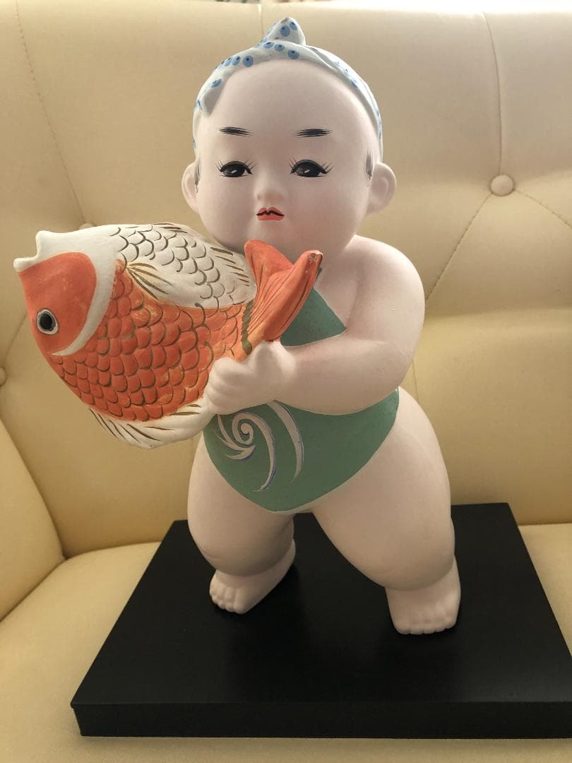 博多人形・五月人形・鯛・男児・中島義雄・大漁だよ