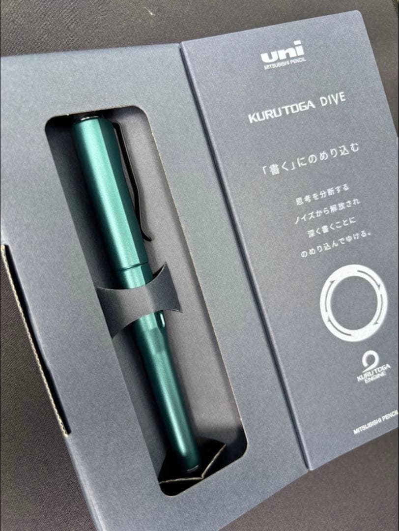 新品、未使用　KURUTOGA DIVE デンスグリーン　0.5mm