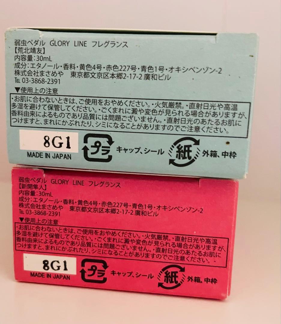 弱虫ペダル GLORY LINE フレグランス　新開隼人 荒北靖友 香水