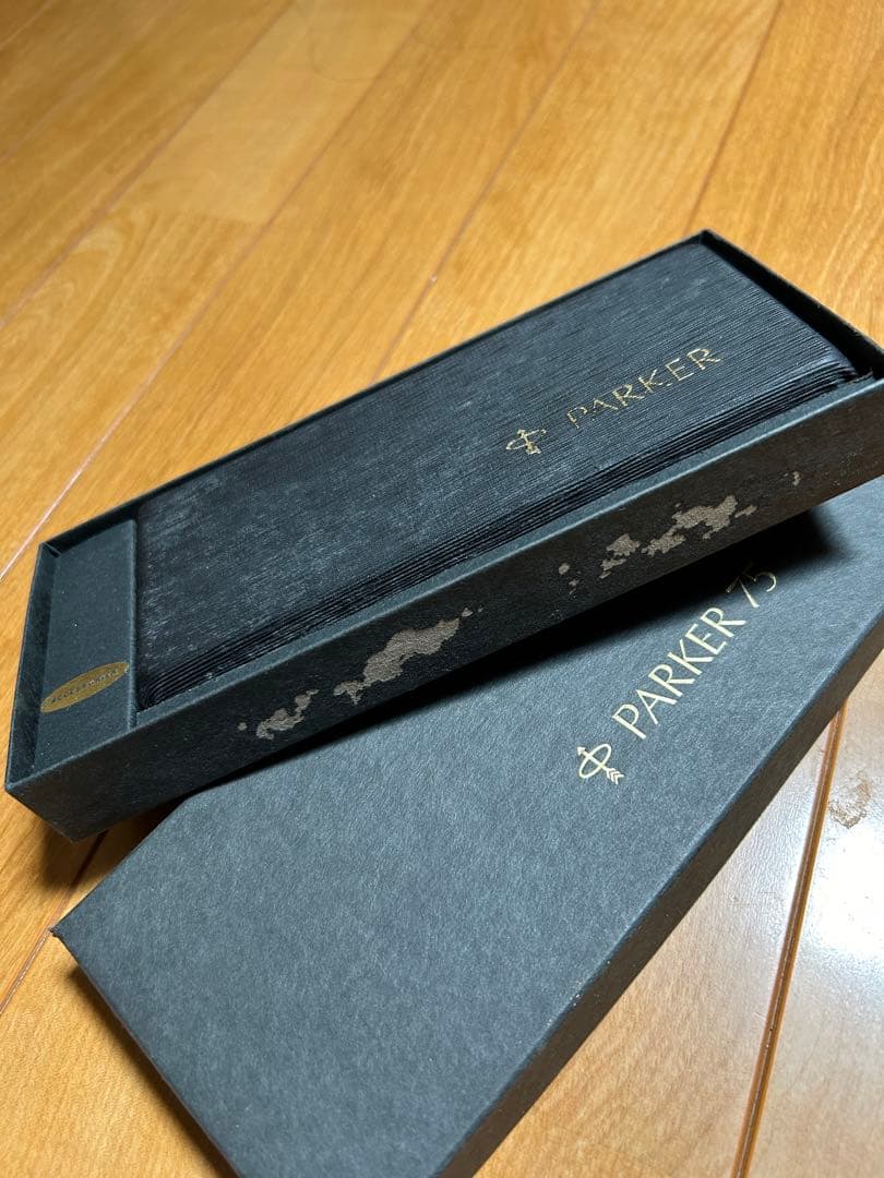PARKER 75 シズレ 初期モデル スターリングシルバー × 14金　未使用