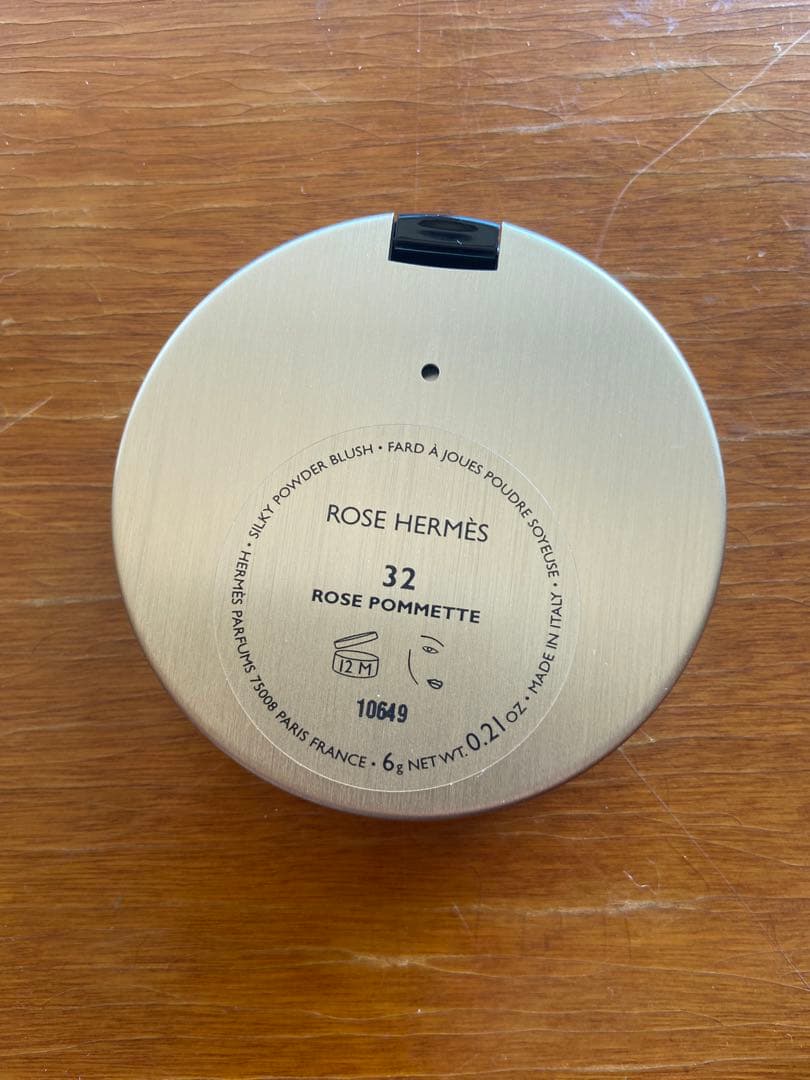 HERMES ROSE HERMES パウダーチーク 6g