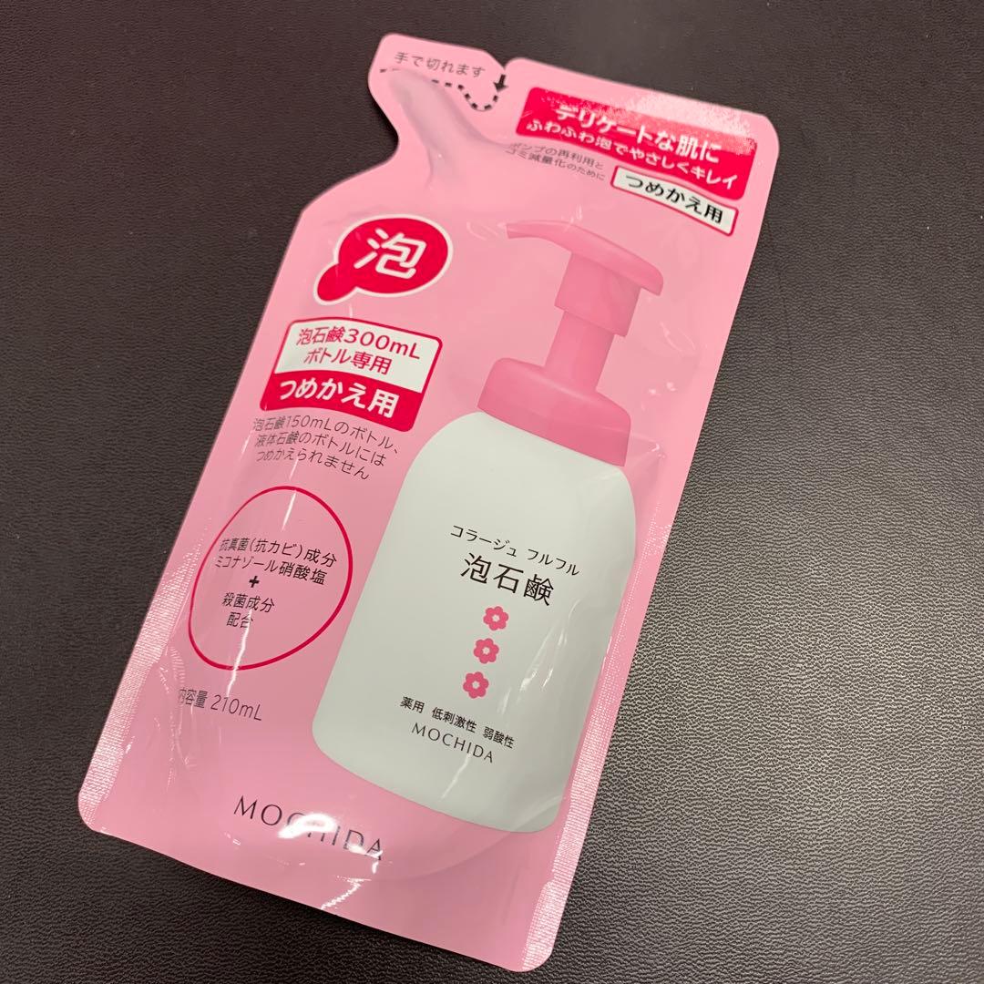 コラージュフルフル 泡石鹸 ピンク つめかえ用 210ml