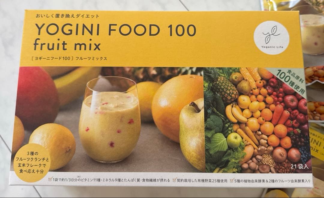 YOGINI FOOD 100 フルーツミックス （17袋）、LAVA