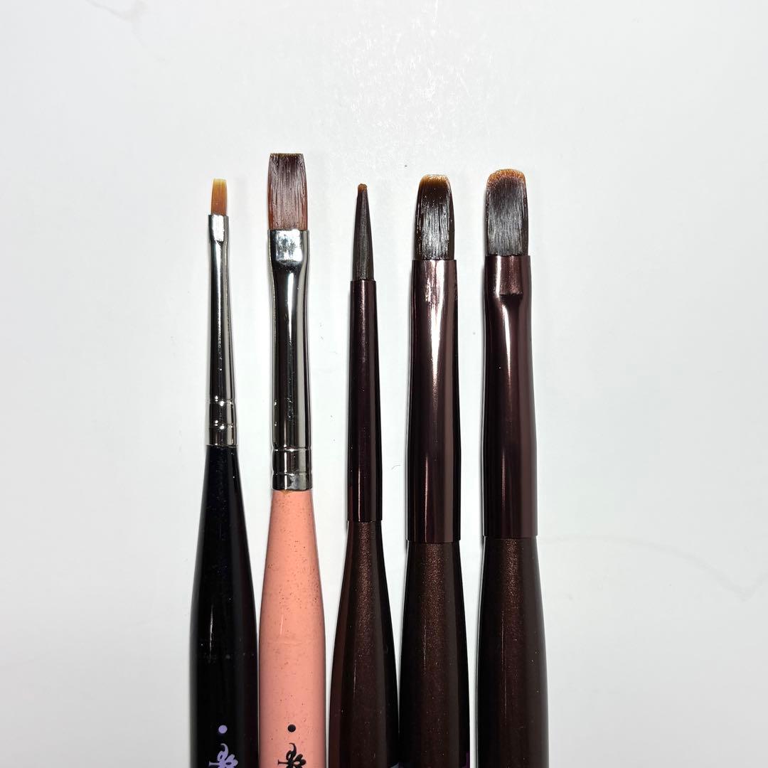 ネイルパフェ フリッカ tati 他 ジェル筆 ジェルブラシ 18本セット