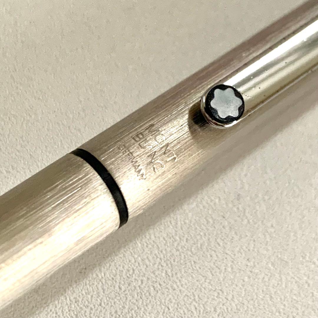 廃番 ヴィンテージ MONTBLANC sライン 回転式 2色ボールペン