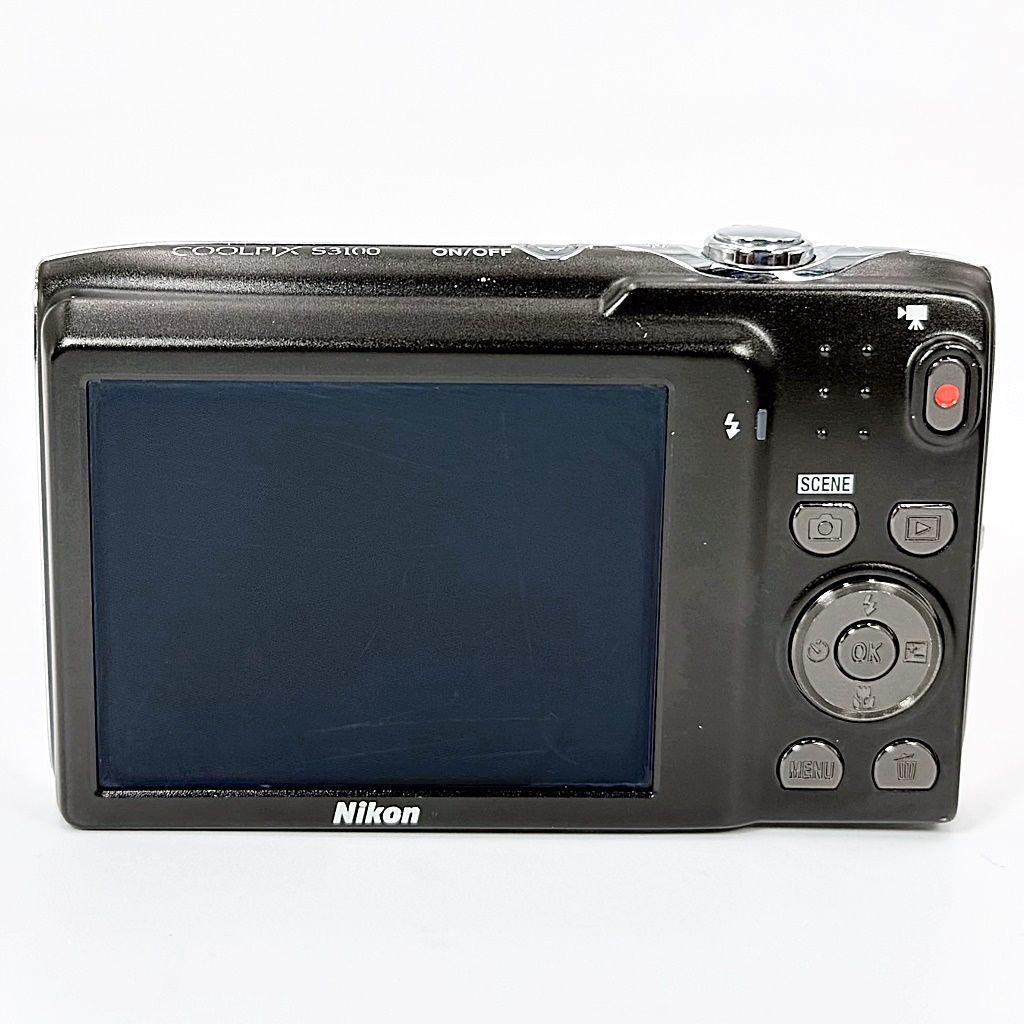 ニコン COOLPIX S3100 シャンパンシルバー コンデジ カメラ 中古