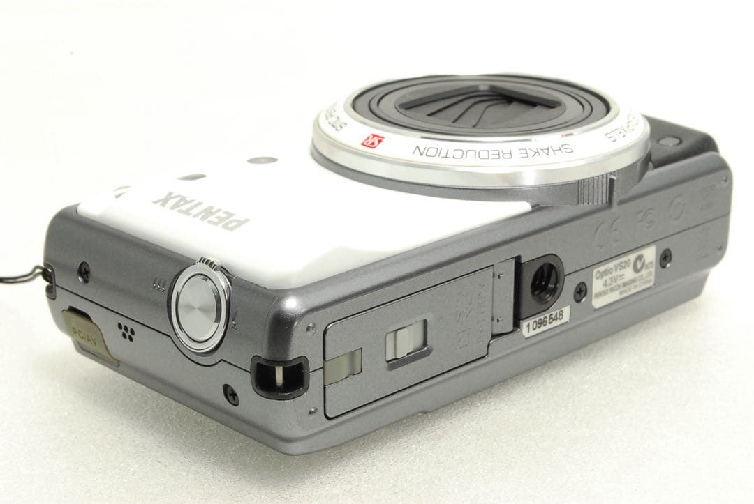 PENTAX Optio VS20 ❤️スマホ転送 ホワイト コンデジ カメラ