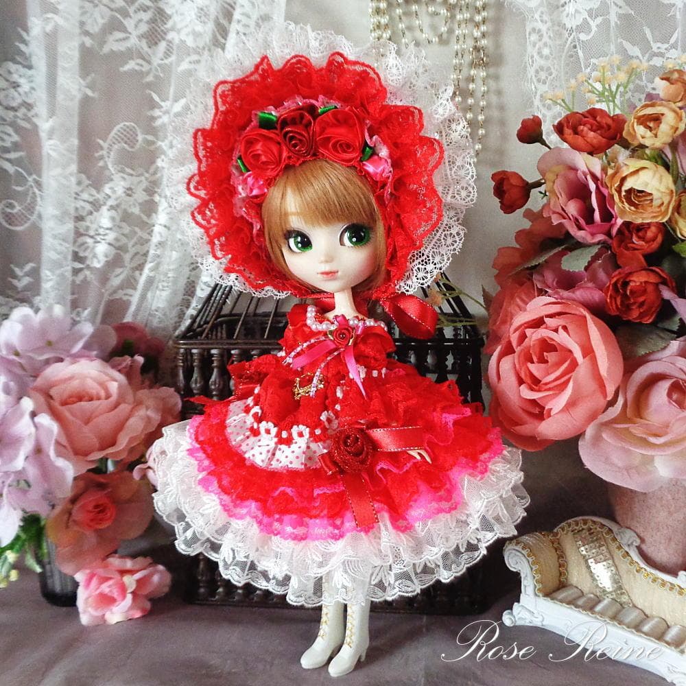 ★春祭特価！ロリータロマンス 苺の妖精 キュートで愛らしいフリルドールドレス