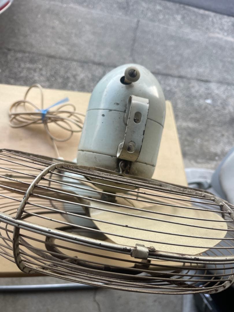 中古現状品 扇風機 ナショナル M5-B 昭和レトロ