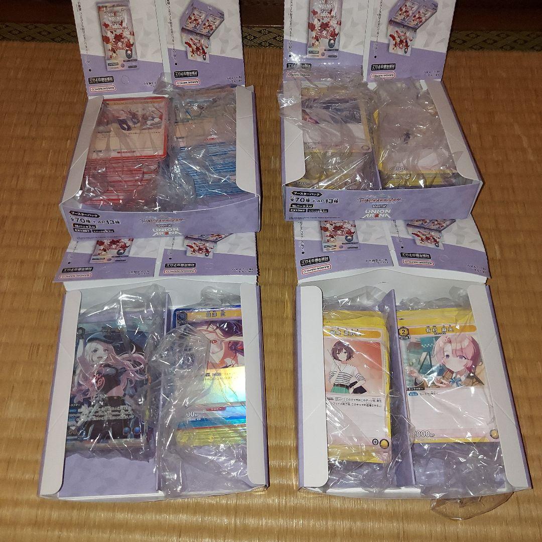 ユニオンアリーナ　学マス　デッキパーツ　まとめ売り　box 学園アイドルマスター