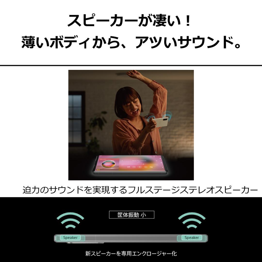 5216スマホ Xperia 5 IV SO-54C SIMフリーホワイト超美品