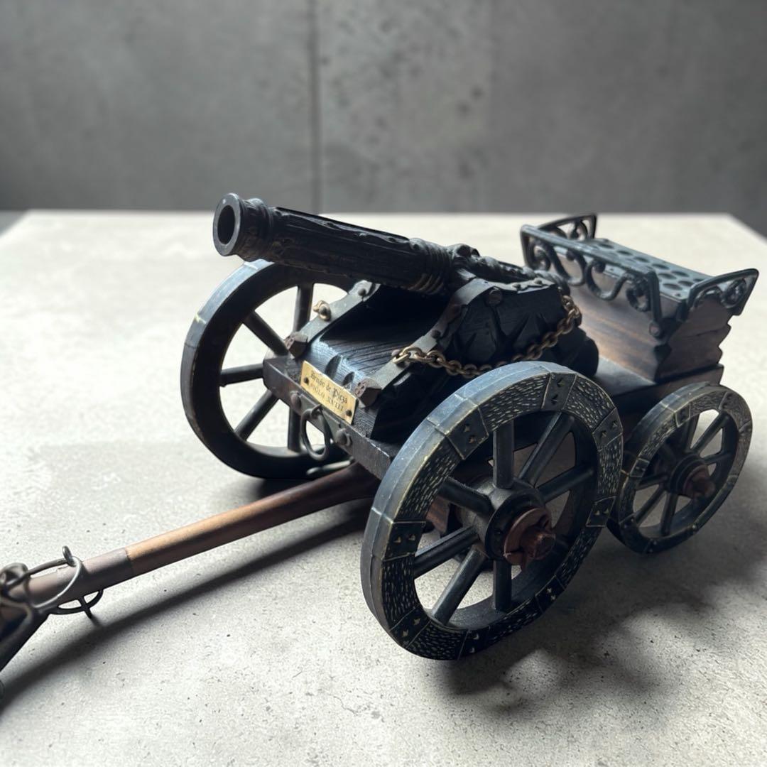 XV I I I（18世紀）大砲 アンティーク 乗り物 戦車 ミリタリー