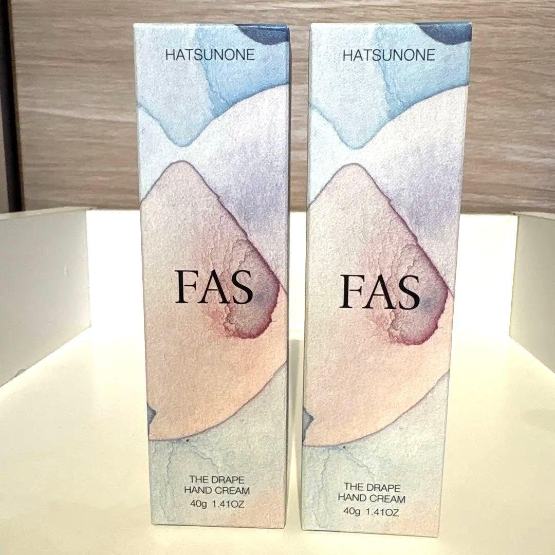 2本セット FAS HATSUNONE ザドレープ ハンドクリーム 40g