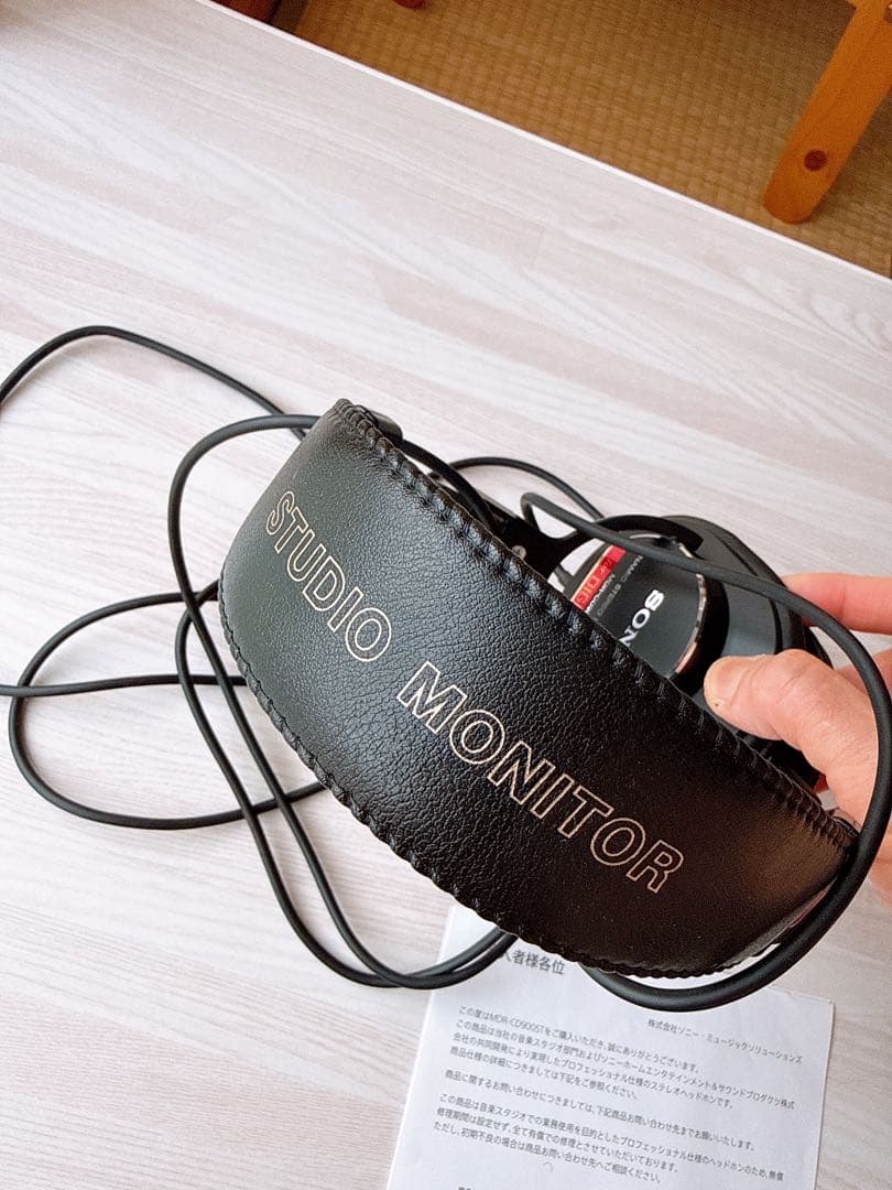 SONY MDR-CD900ST ヘッドフォン黒 YouTube Vtuber