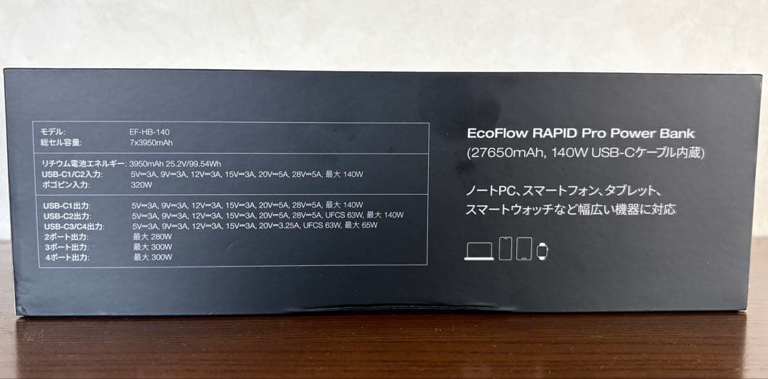 Eco Flow モバイルバッテリー