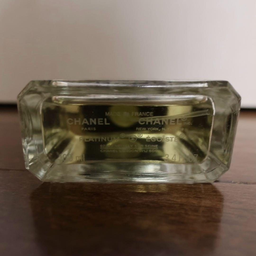 【100mL、残量約9割！】CHANEL PLATINUM EGOIST