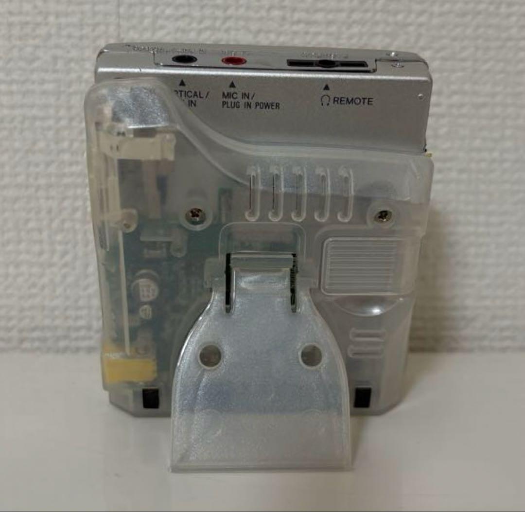 【ジャンク扱い】SHARP MDポータブルレコーダー　MD-MT66-S