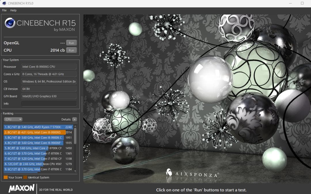 Intel Core i9 9900KS CPU 【動作確認済】