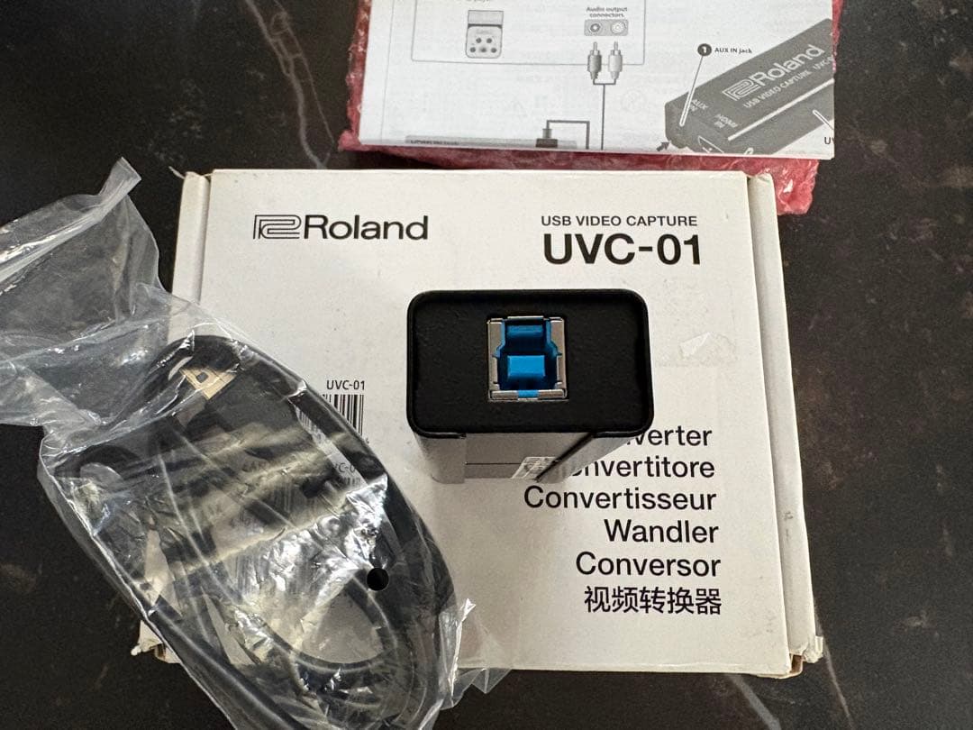 Roland UVC-01 USB ビデオキャプチャー
