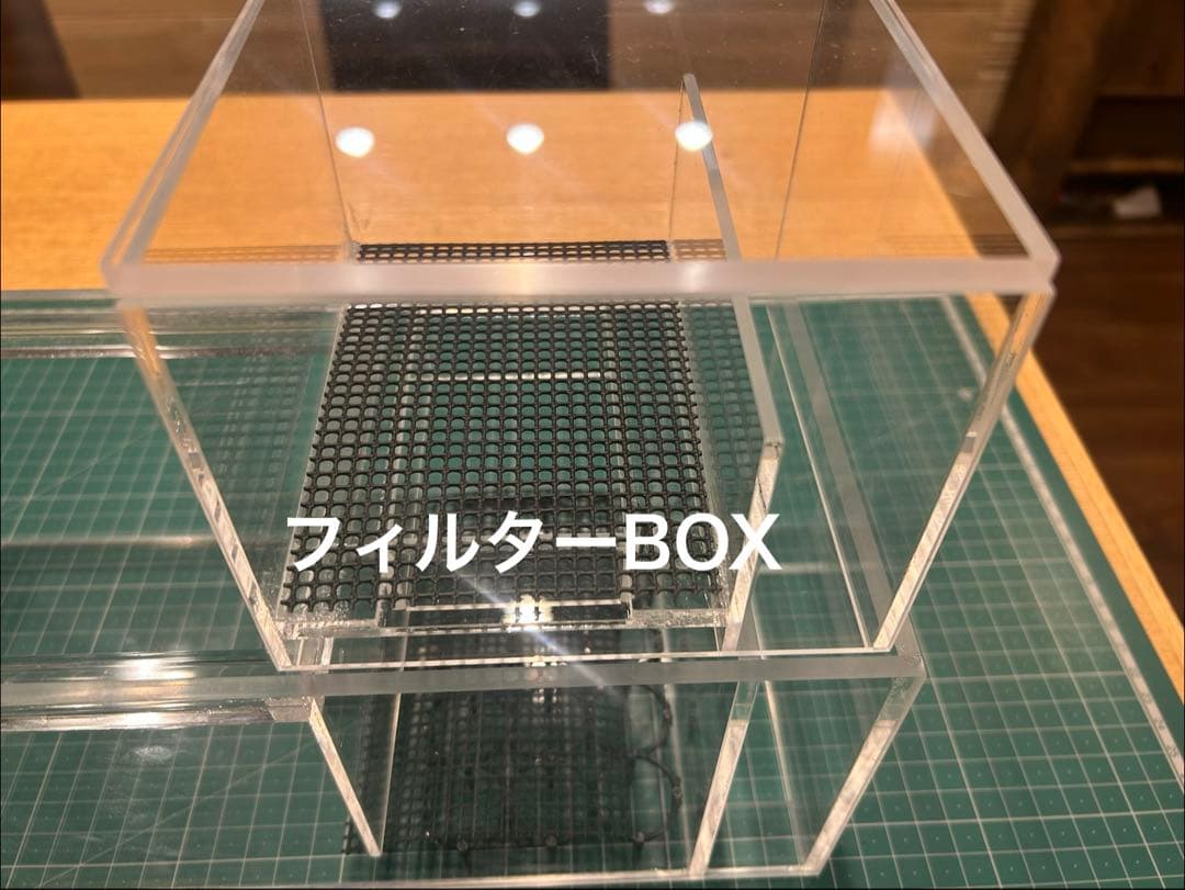 45cmガラス水槽用 上部濾過式アクアリウム水槽　アクアポニックス仕様